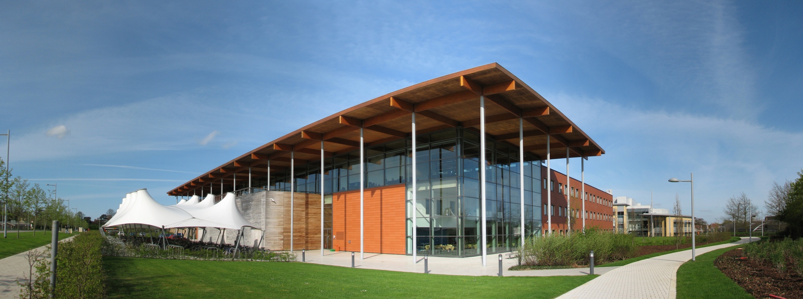 The William Gates Building, home to the University of Cambridge's Department of Computer Science and Technology.
